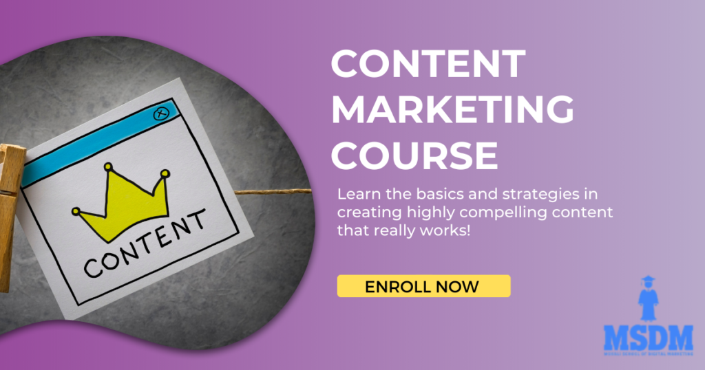 Content Marketing Course