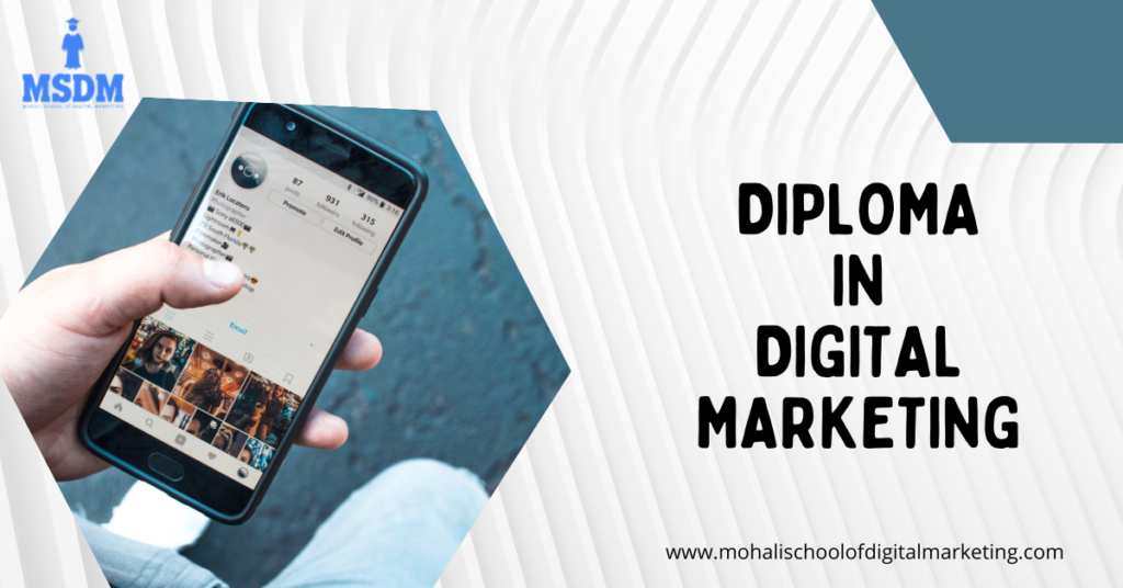 diploma in digital marketing | MSDM