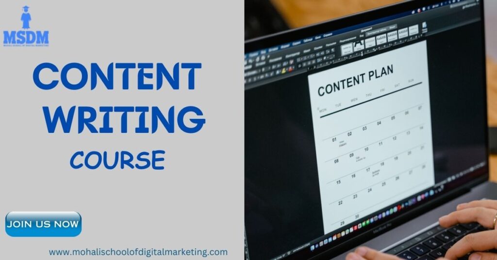 content writing course | MSDM