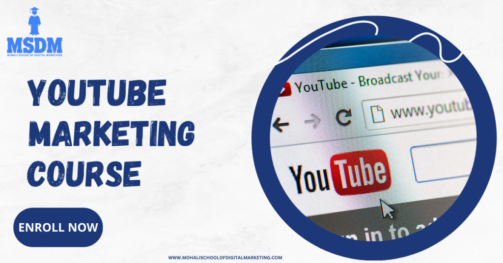 youtube marketing course | MSDM