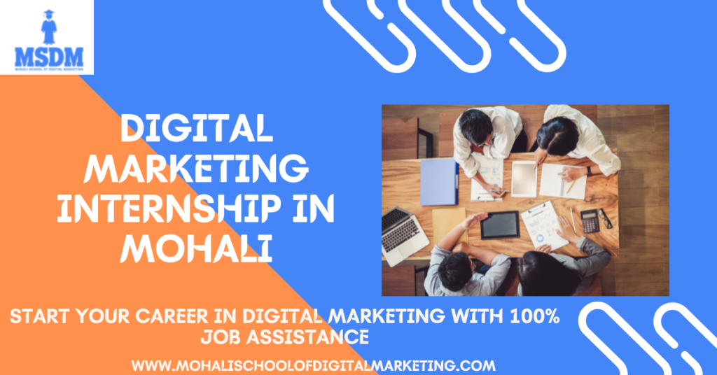 digital marketing internship in mohali | MSDM