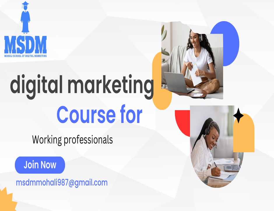 Digital Marketing Course for Working Professionals