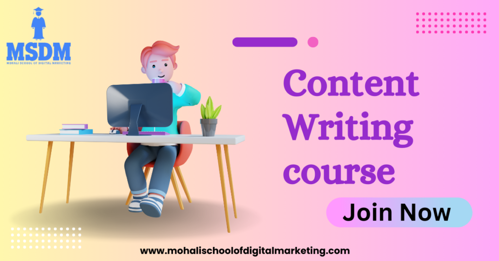 Content Writing Course