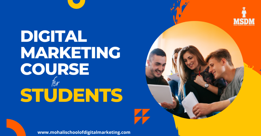 Digital Marketing Course for Students | MSDM