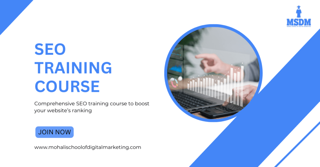 SEO Training Course | msdm