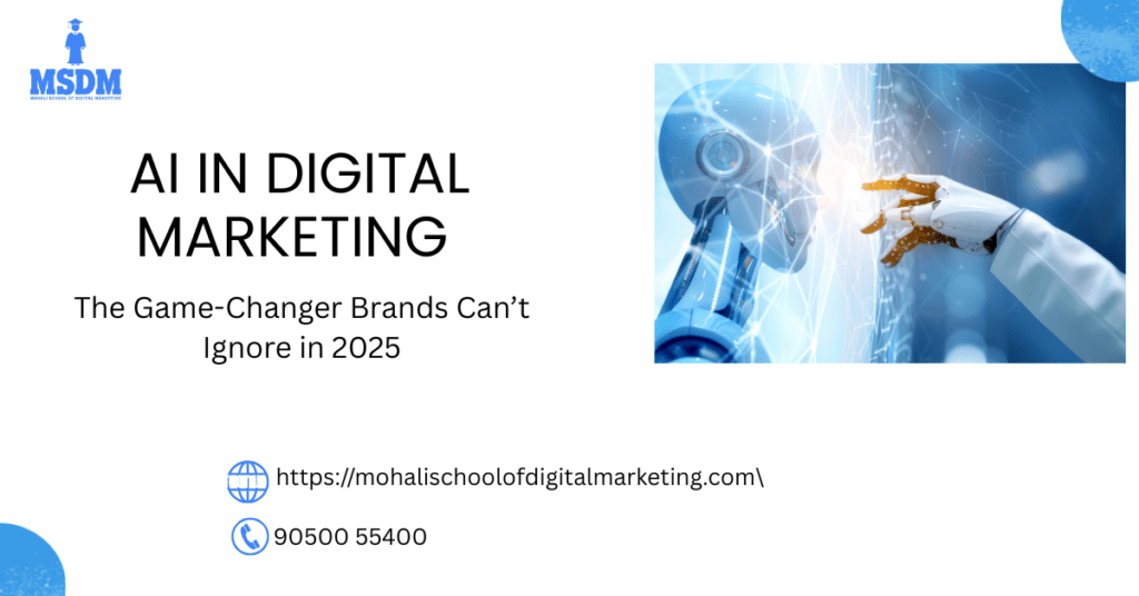 AI Digital marketing 2025