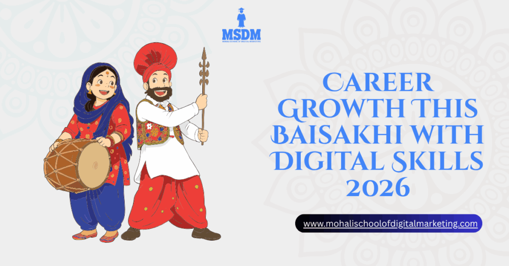 Baisakhi career growth 2026 with digital marketing skills and learning for success