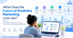 Future of predictive marketing with AI, customer data, personalized recommendations, and smarter customer experiences.